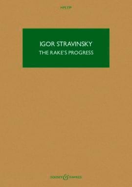 The Rake's Progress STRAVINSKY Partition Grand format