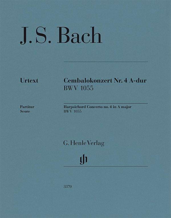 Concerto pour Clavecin BWV 1055 - Conducteur - BACH - Partition