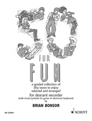 50 for Fun - Descand recorder Brian Bonsor Partition Flûte à bec