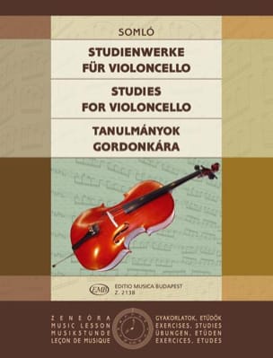 Studienwerke for Violoncello Klara Somlo Partition Violoncelle