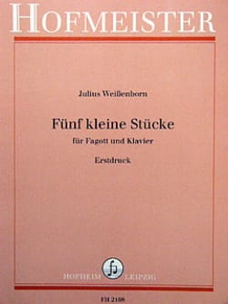 5 kleine Stücke Julius Weissenborn Partition Basson