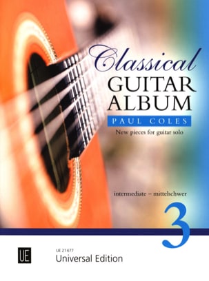 Classical Guitar Album 3 Paul Coles Partition Guitare