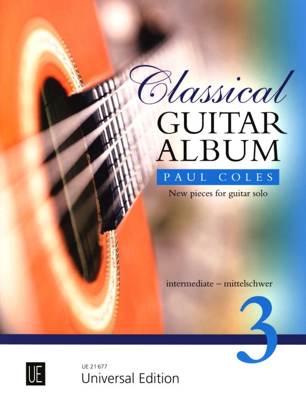 Classical Guitar Album 3 Paul Coles Partition Guitare
