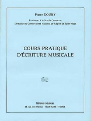 Cours Pratique d'Ecriture Musicale Pierre Doury Partition