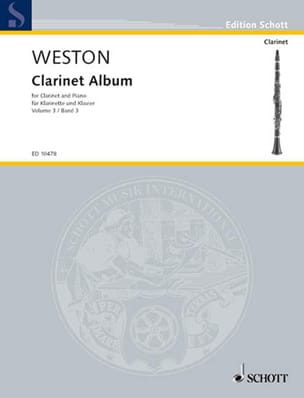 Clarinet Album - Volume 3 Pamela Weston Partition Clarinette