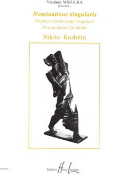 Nominativus singularis Nikita Koshkin Partition Guitare