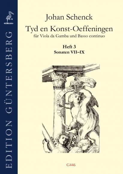 Tyd en Konst-Oeffeningen 3 Johan Schenck Partition Viole de gambe