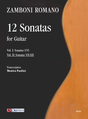12 sonates pour guitare vol. 2 n°7-12 - Romano Giovanni Zamboni
