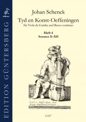 Tyd en Konst-Oeffeningen 4 Johan Schenck Partition Viole de gambe