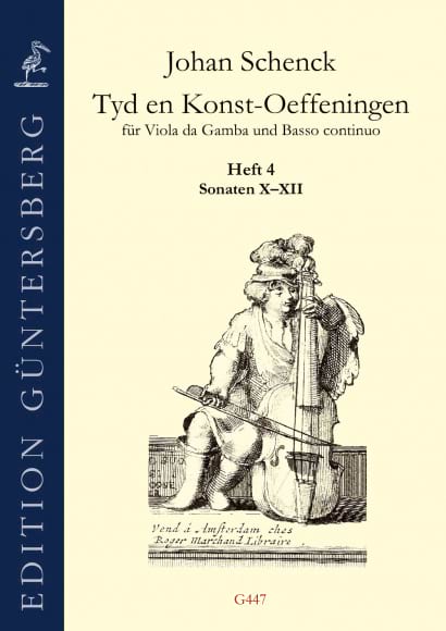 Tyd en Konst-Oeffeningen 4 Johan Schenck Partition Viole de gambe