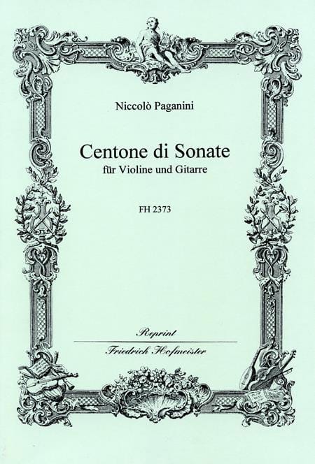 Centone Di Sonate PAGANINI Partition Duos