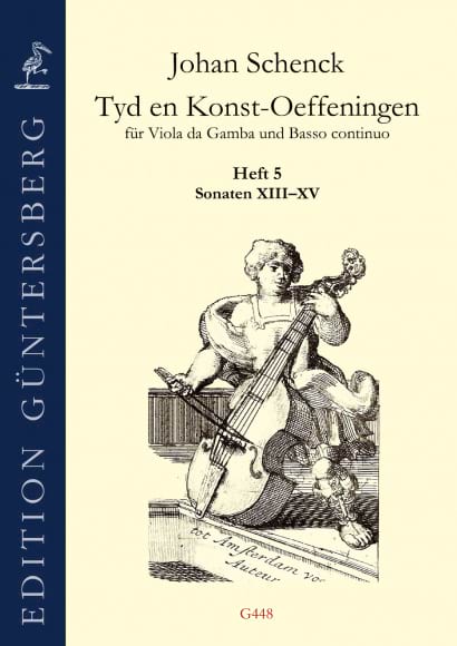 Tyd en Konst-Oeffeningen 5 Johan Schenck Partition Viole de gambe