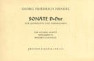 Sonate D-Dur - Flöte und Gitarre HAENDEL Partition Duos