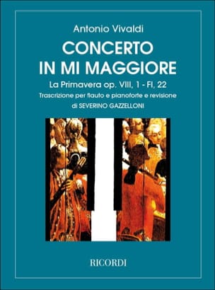Concerto en Mi Maj. La Primavera op. 8 n° 1 - Flauto pianoforte