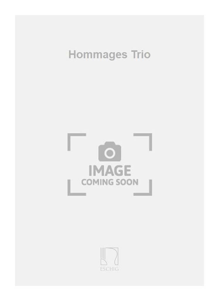 Hommages Ernesto Halffter Partition Trios