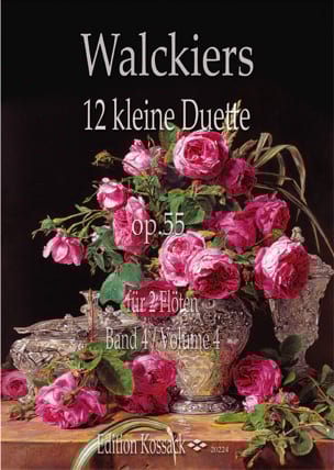 12 Kleine Duette op. 55 Volume 4 - Eugene Walckiers - Partition