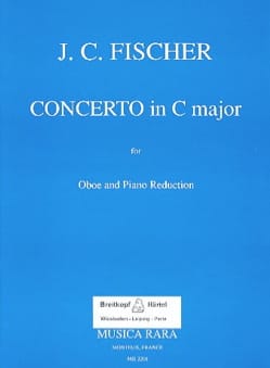 Concerto No 1 in C Johann Christian Fischer Partition Hautbois
