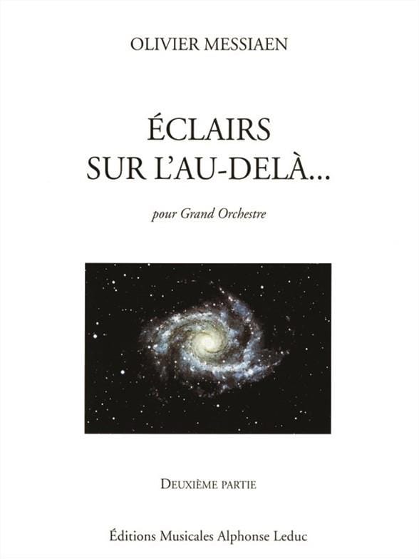 Eclairs sur l'Au-Delà - Partie 2 - Conducteur - MESSIAEN - Partition