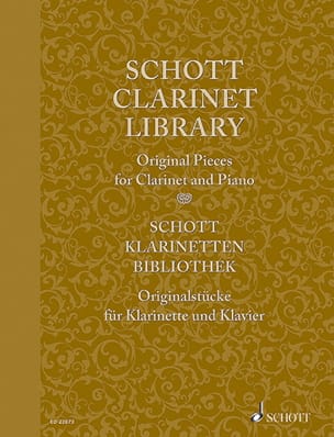 Schott Clarinet Library - Original Pieces Partition Clarinette