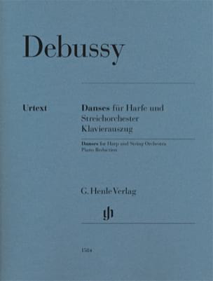 Danses sacrée et profane - Harpe et piano DEBUSSY Partition Harpe