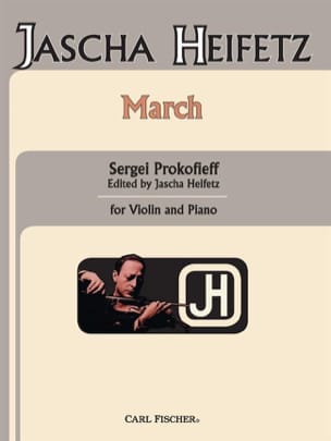 Marche Prokofiev Serge / Heifetz Jascha Partition Violon