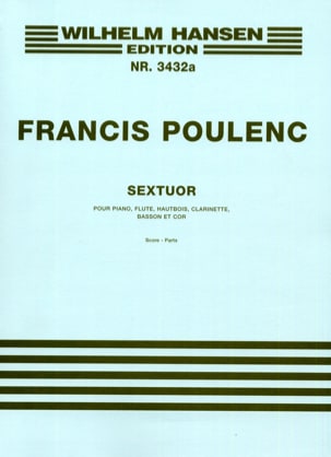 Sextuor - Parts POULENC Partition Sextuors