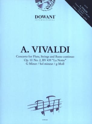 Concerto Flûte-Cordes et Bc Op.10 N° 2 - Rv. 439 - VIVALDI - Partition