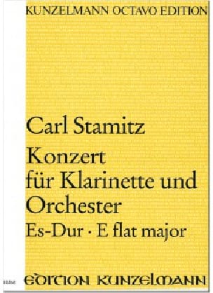 Konzert für Klarinette Es-Dur - Partitur - STAMITZ - Partition