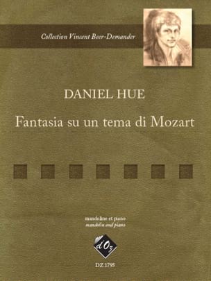 Fantasia su un tema di Mozart Daniel Hue Partition Mandoline