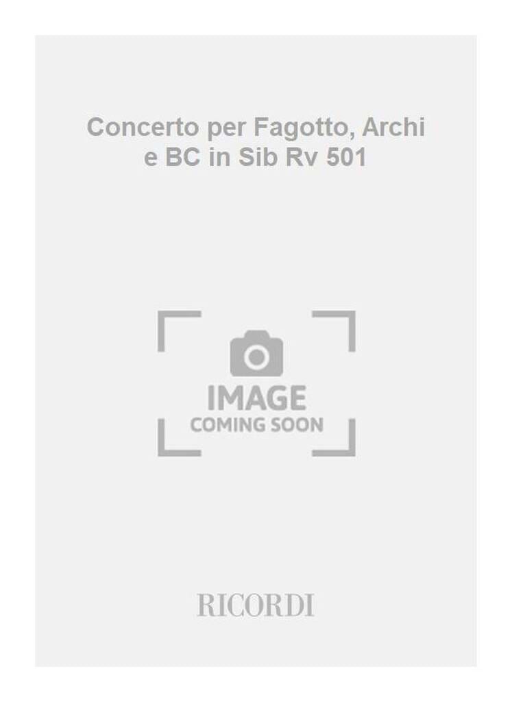 Concerto en Sib Maj. - F. 8 N° 1 - Matériel VIVALDI Partition