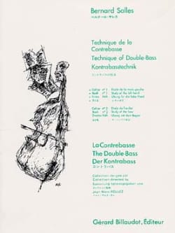 Technique de la Contrebasse Volume 1 - Bernard Salles - Partition