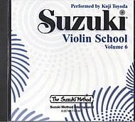 CD - Violin School Vol.6 SUZUKI Partition Violon