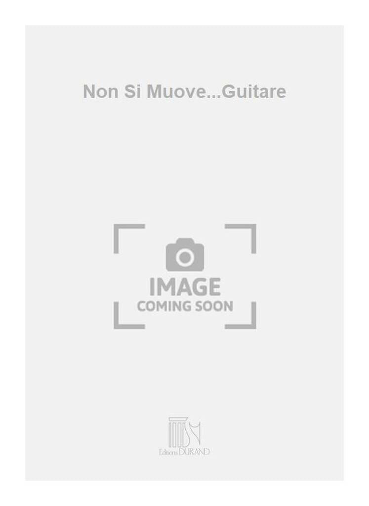 Non si muove una foglia Graciane Finzi Partition Guitare
