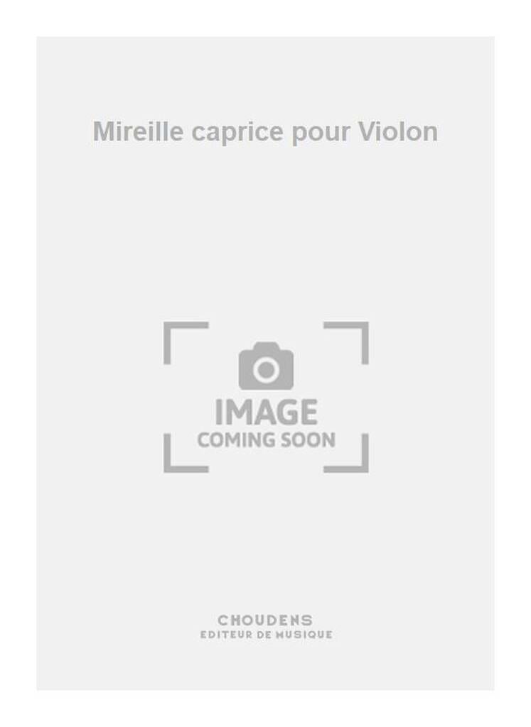 Caprice sur Mireille de Gounod SARASATE Partition