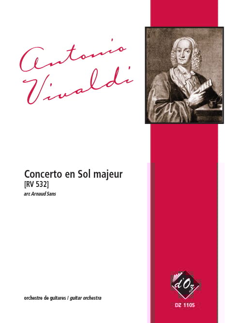 Concerto en Sol Majeur Rv 532 - VIVALDI - Partition