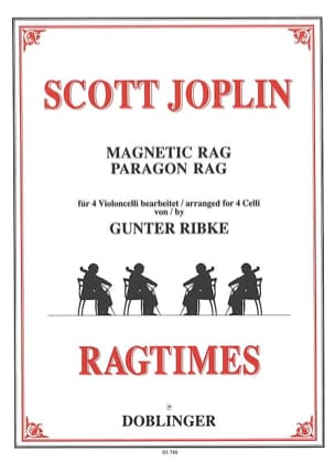 2 Ragtimes JOPLIN Partition Violoncelle