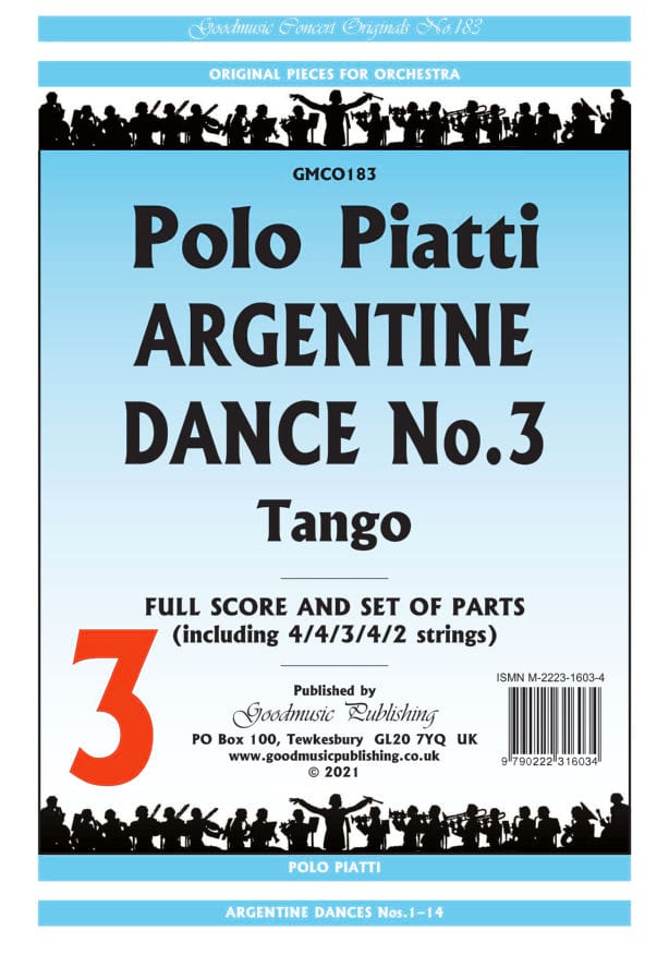 Argentine Dance n° 3 - PACK Polo Piatti Partition