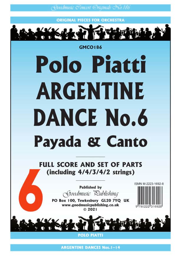 Argentine Dance n° 6 - PACK Polo Piatti Partition