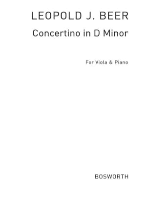 Concertino in D Minor op. 81 - Alto Leopold Josef Beer Partition Alto