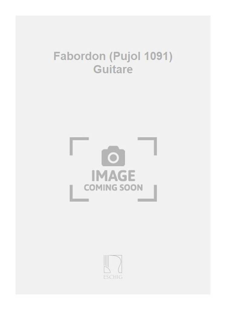 Fabordon y Fuga Maria Fr. Tomas Sancta Partition Guitare