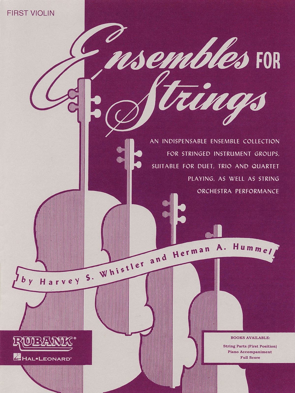 Ensemble for Strings - First Violin Partition