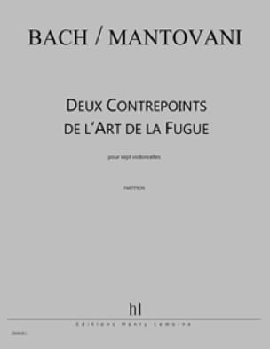 2 Contrepoints de l' Art de la Fugue de J.S. Bach - Bruno Mantovani