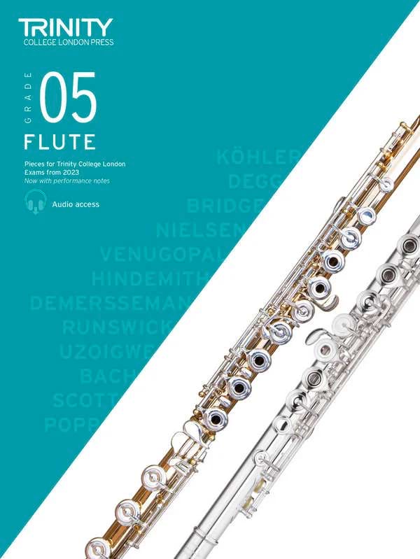 Trinity Flute Exam Pieces from 2023: Grade 5 - Partition