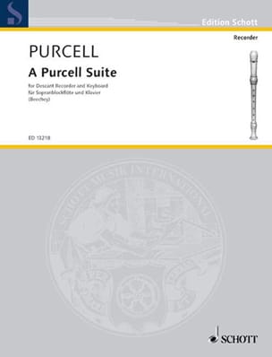 A Purcell Suite PURCELL Partition Flûte à bec