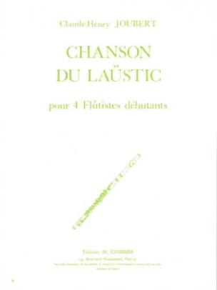 Chanson de Laüstic Claude-Henry Joubert Partition Flûte traversière