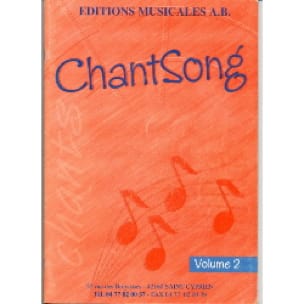Chantsong - Volume 3 AB Partition Solfèges