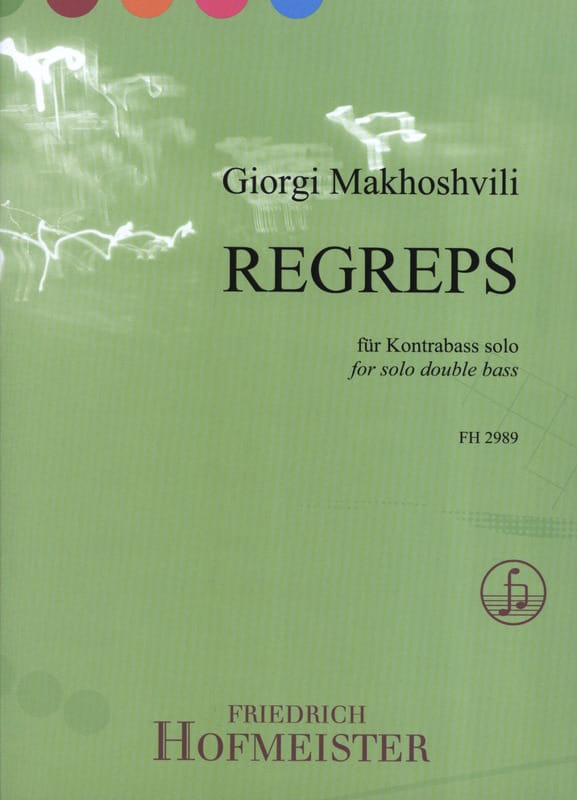 Regreps - Contrebasse solo Giorgi Makhoshvili Partition Contrebasse