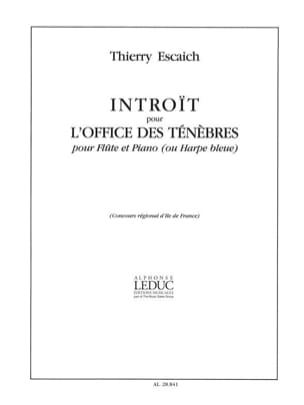 Introït pour l'Office des Ténèbres - Flûte et harpe - Thierry Escaich