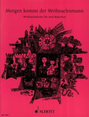 Morgen kommt der Weihnachtsmann Willi Draths Partition Alto