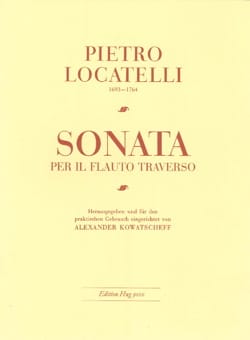 Sonate per il flauto traverso LOCATELLI Partition Flûte traversière
